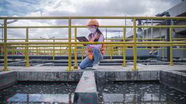 Principais preocupações de segurança para os trabalhadores do setor de águas residuais