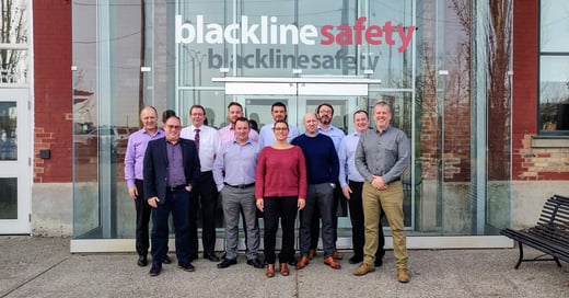 Blackline Safety Sales Team in Calgary