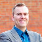 Kirk Johnson, gerente de produtos da Blackline Safety, especialista em detecção pessoal de gases