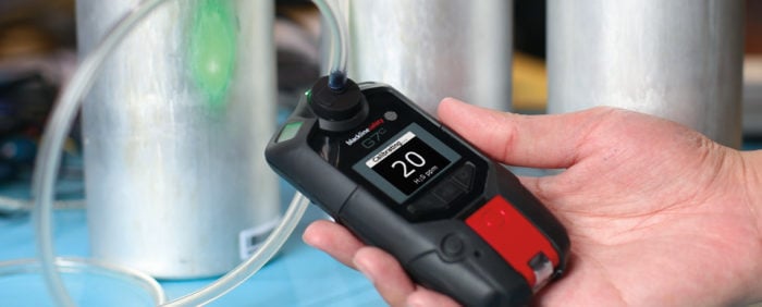 Detecção de gás G7