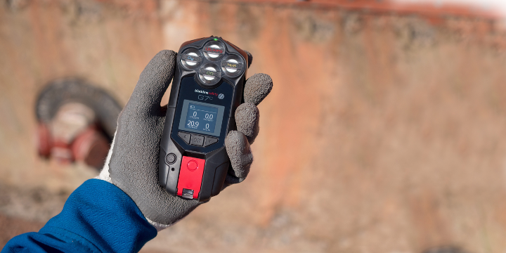 Sensor de gás inflamável integrado ao G7