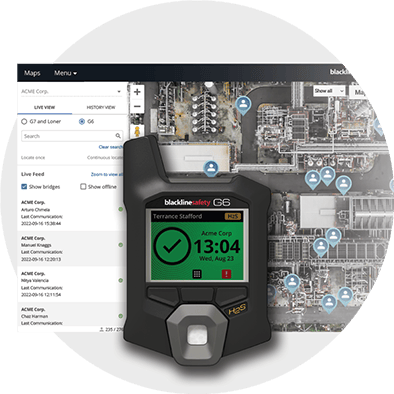 Detector de gás único G6