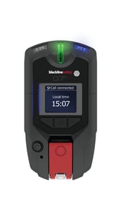 Dispositivo para Trabalhadores Isolados recebendo uma chamada do SOC da Blackline