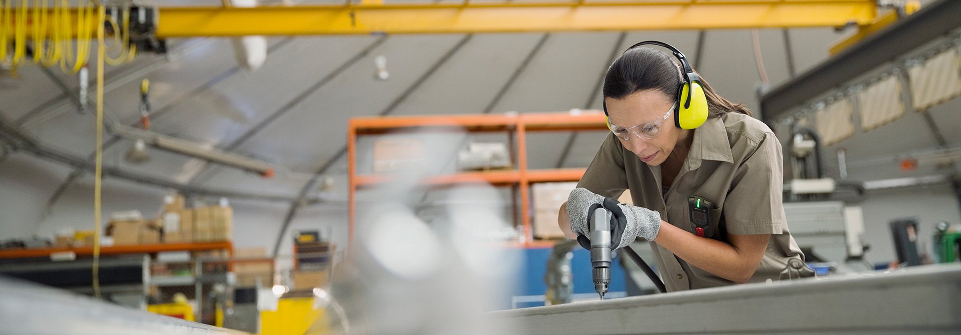 banner do dispositivo para trabalhadores isolados