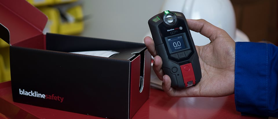 O detector de gás sem fio Blackline Safety G7 funciona assim que sai da caixa