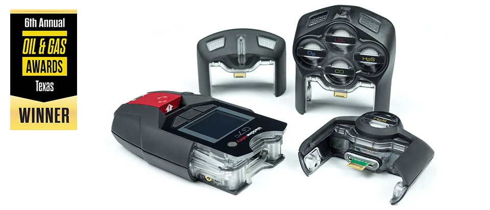 A Blackline Safety, com seu detector de gás sem fio G7, ganhou o prêmio Oil & Gas Awards de Fabricante do Ano.