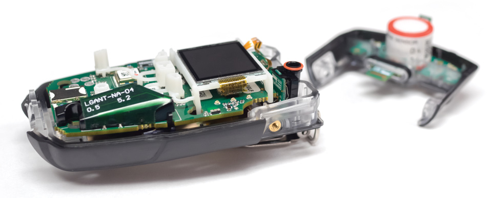 O Blackline Safety G7 é um monitor de gás conectado com comunicação sem fio em tempo real.