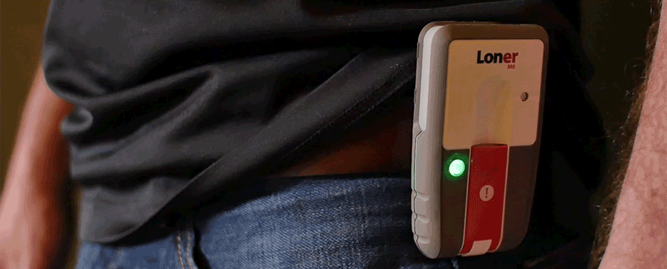 Imagem do blog — Blackline-Safety-Loner-M6 — trabalhador solitário fazendo check-in