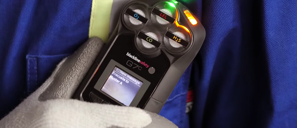 Quatro monitores de gás EPI