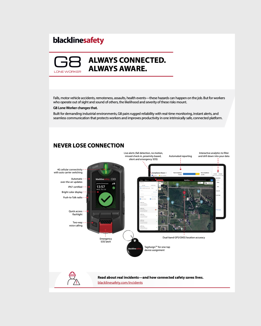 Pré-visualização da brochura do G8 para trabalhadores isolados