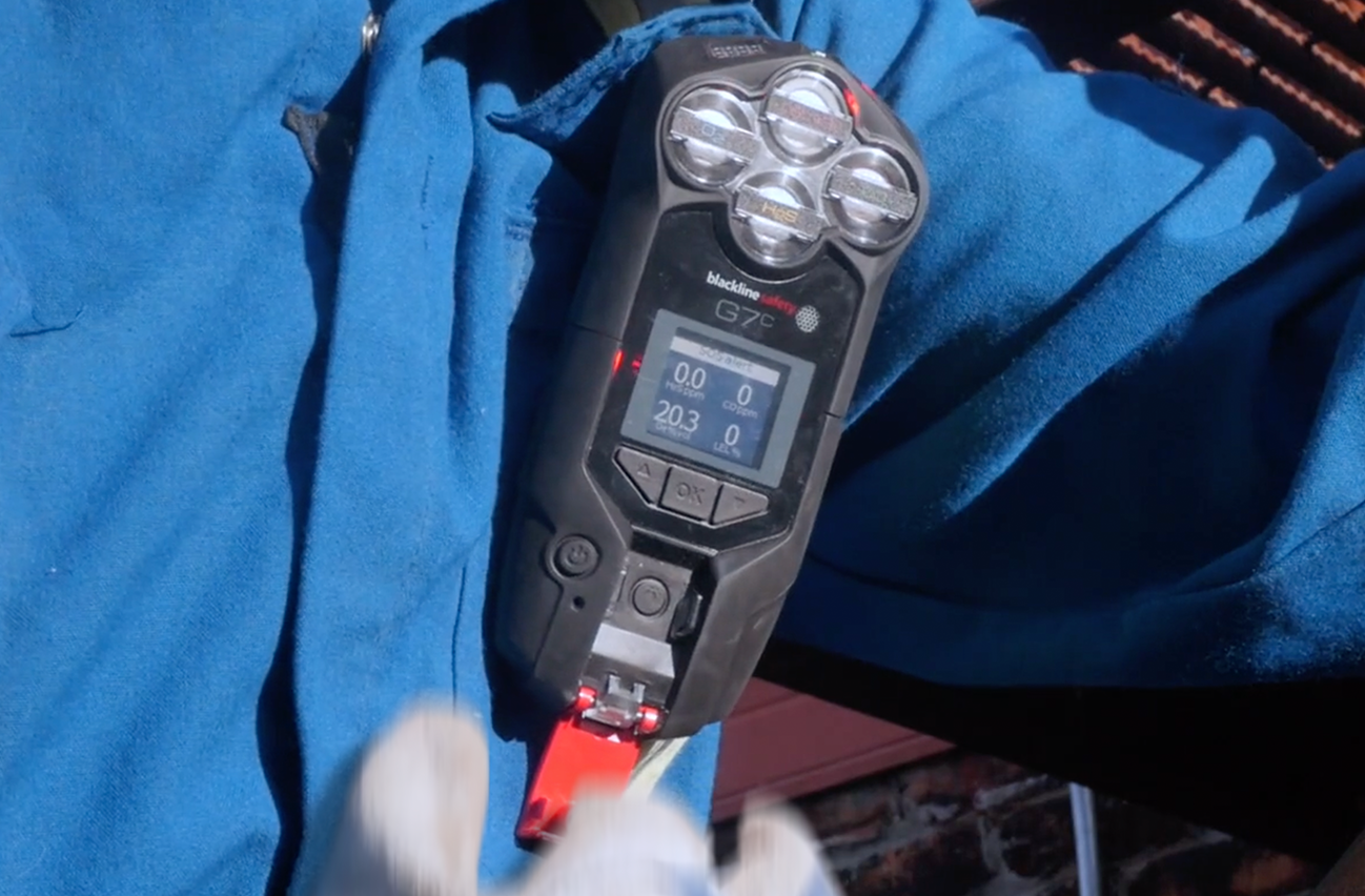 Dispositivo de segurança para trabalhadores isolados protege o trabalhador