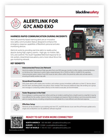 Alertas de proximidade para detecção de gás